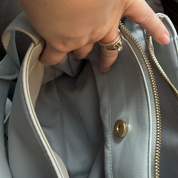 A New Day Gray Three Pocket Purse With Removable Straps - Picture 13 of 13